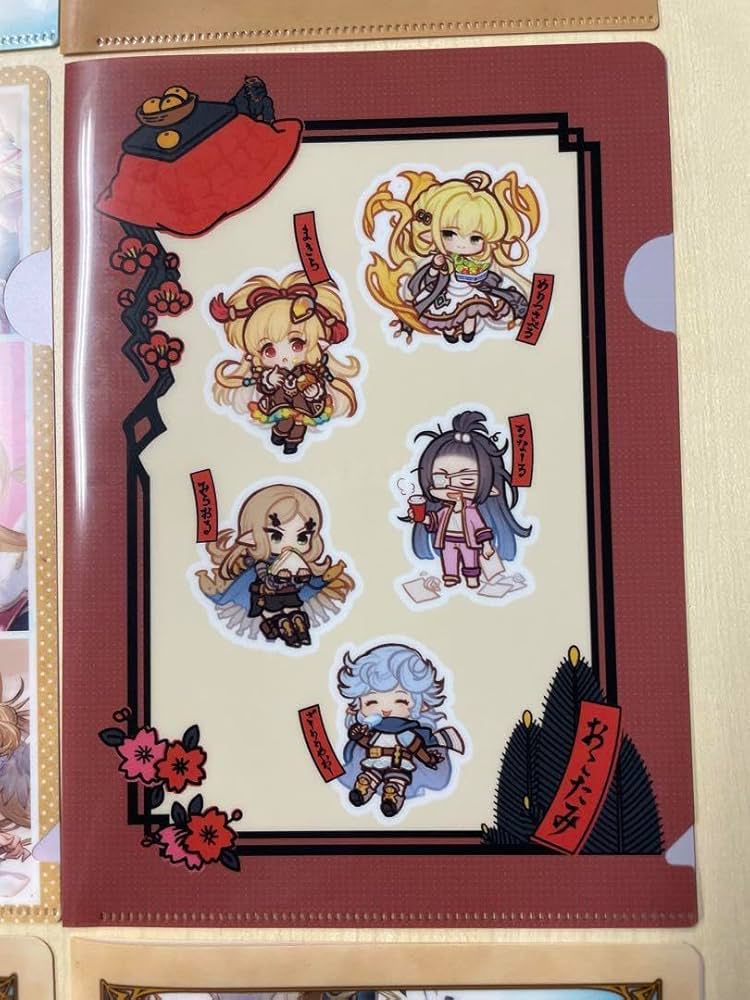 グラブル 000 クリアファイルコンプリートセット グラブル 000 クリア