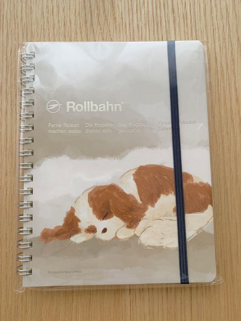 ロルバーン 文具女子博 限定アニマル 犬 ロントゥモンのLサイズの2冊