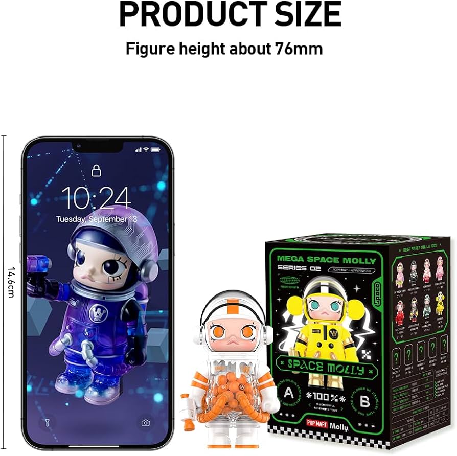 Amazon | POPMART MEGA SPACE MOLLY 100% Series【アソートボックス
