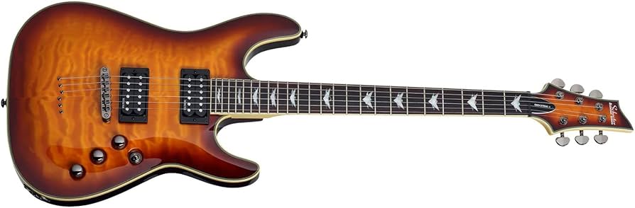 Amazon.com: Schecter Omen Extreme-6 Electric Guitar - Vintage