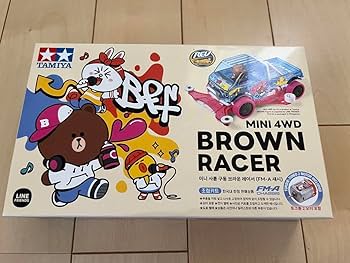 Amazon | BROWN RACER ギャンボー 韓国 ミニ四駆2点セット 通販
