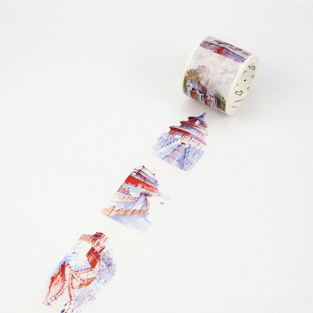 Amazon | 世界旅行 マスキングテープ (中国) おしゃれ かわいい 海外