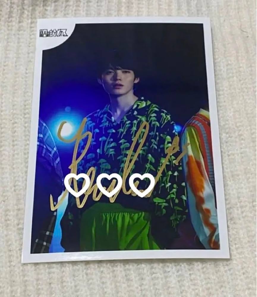 小泉光咲 サイン 生写真