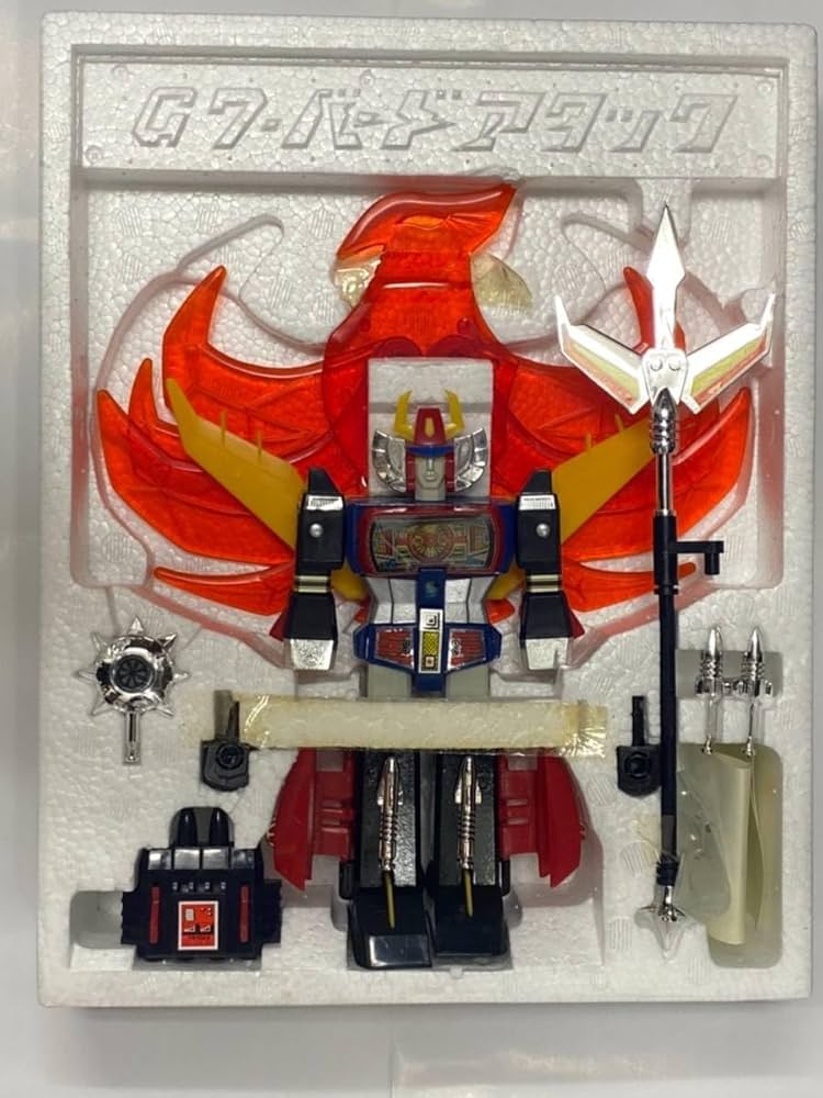 Amazon.co.jp: クローバー ダイカスト 無敵ロボ トライダーG7 バード