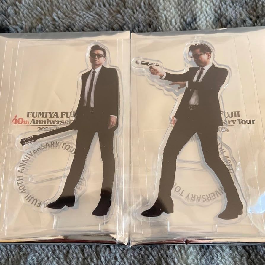 アクリルスタンド④】藤井フミヤ 40周年ツアーグッズ ガチャ