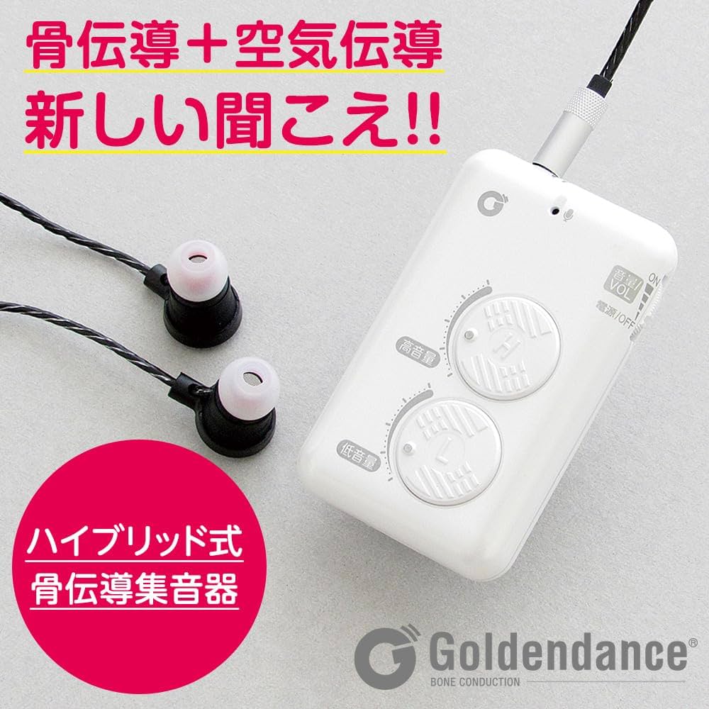Amazon.co.jp: 骨伝導 集音器 イヤーソニックイン ハイブリッド GD-ES