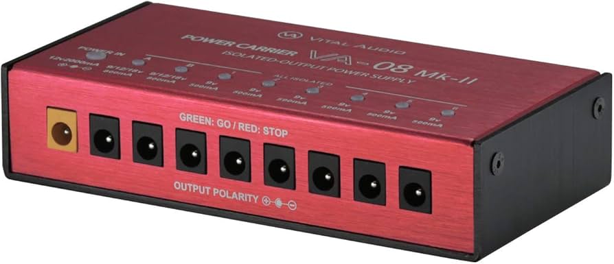 ギター POWER SUPPLY 08 Mk-II Amazon.co.jp: VITAL AUDIO POWER