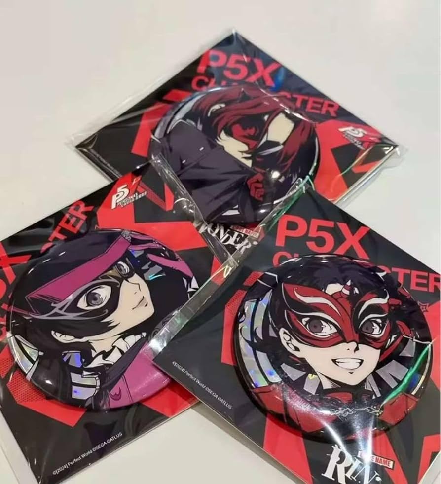 ペルソナ5 楽天コレクション ジョーカー 缶バッジ ペルソナ5 ザ