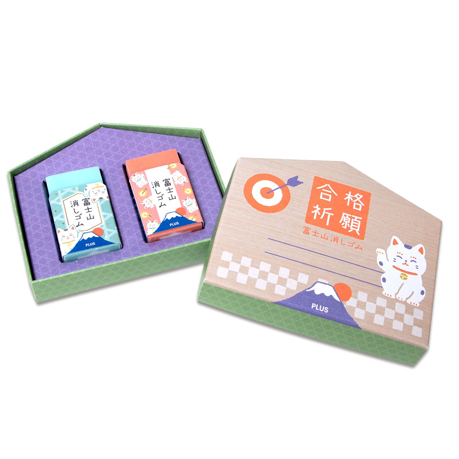 Amazon | プラス 消しゴム エアイン富士山消しゴム 限定 富士絵馬