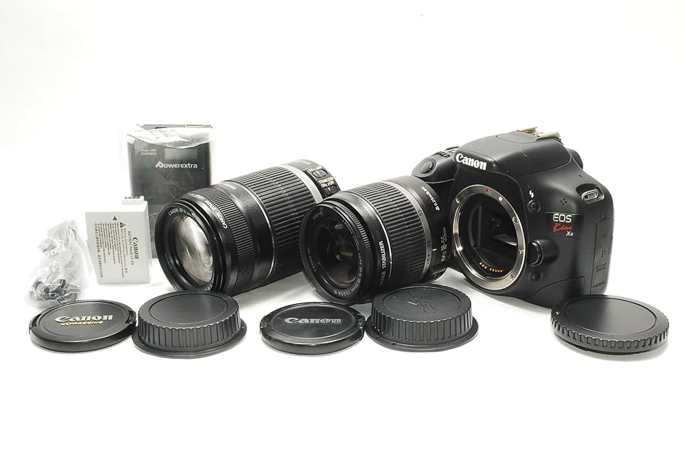 一眼レフカメラ Canon EOS Kiss X8i 標準レンズセット デジタル一眼