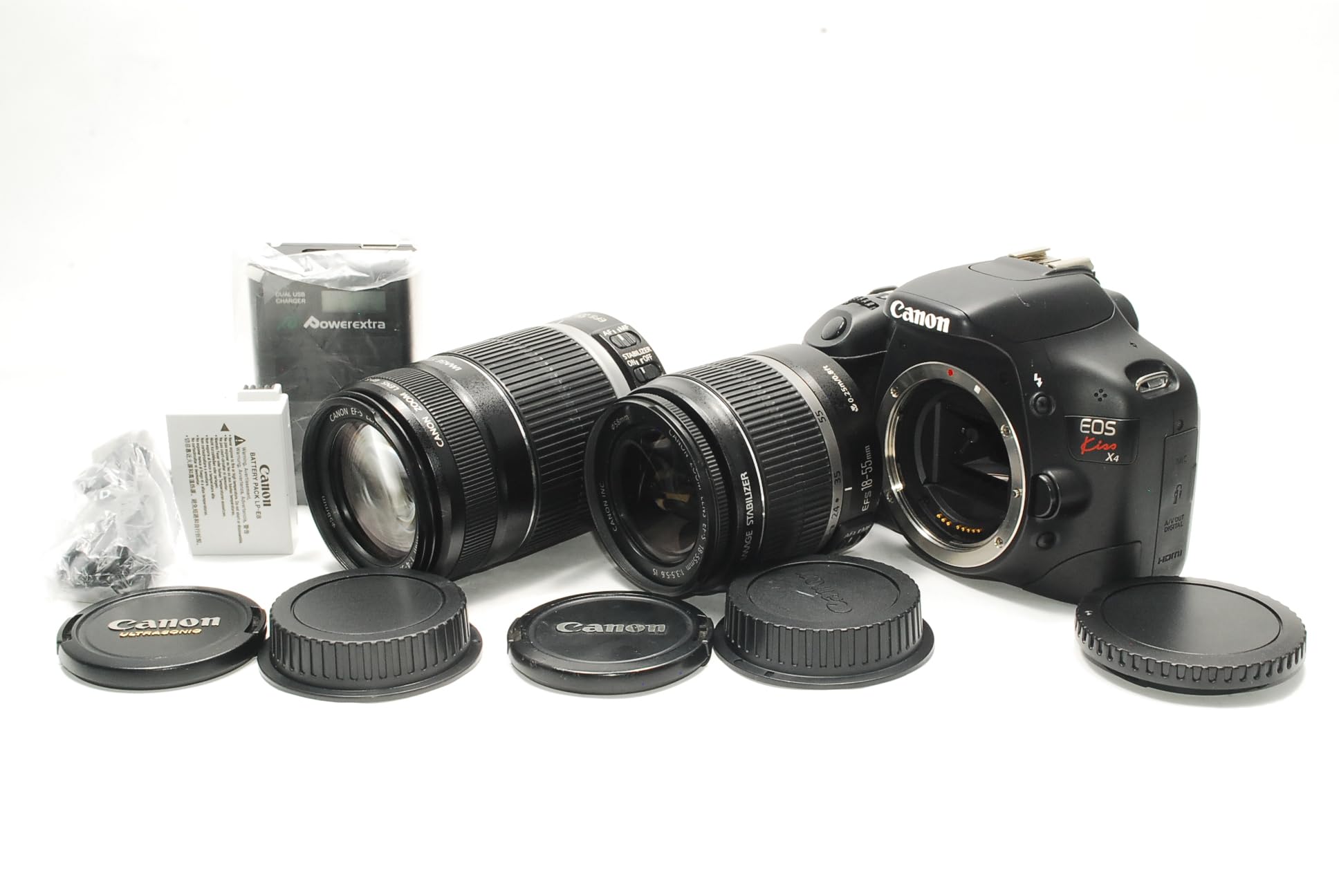 美品】キャノン Canon EOS Kiss X4 レンズキット EOS Kiss キヤノン