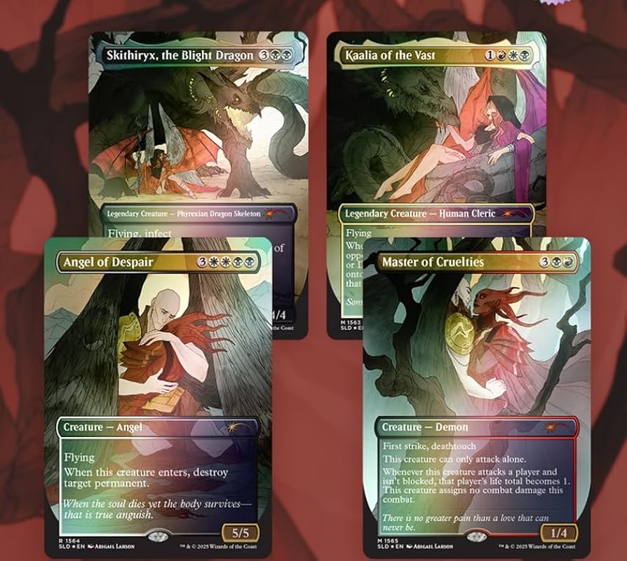 Amazon.com: MTG Secret Lair: Tragic Romance (Foil Edition) : Toys