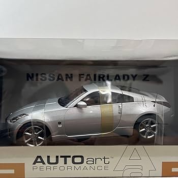 Amazon | AUTOart 1/18 NISSAN FAIRLADY Z 2002年 RHD Diamond Silver