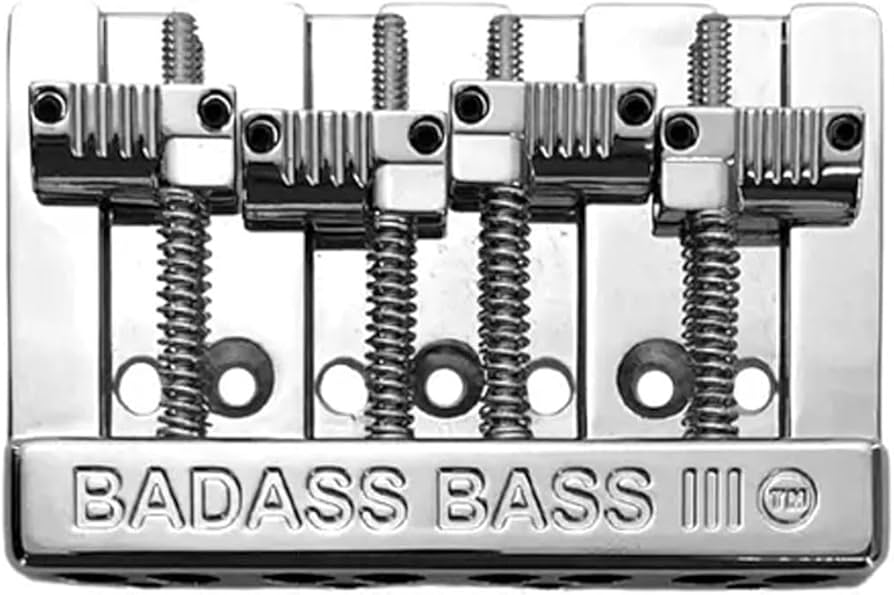 Amazon.com: Leo Quan Badass III 4-String High-mass Bass Bridge