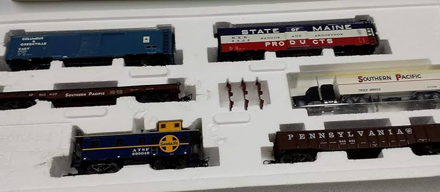 Amazon.com: MARKLIN HO USA All TIN Metal Freight Cargo Set-II 4863