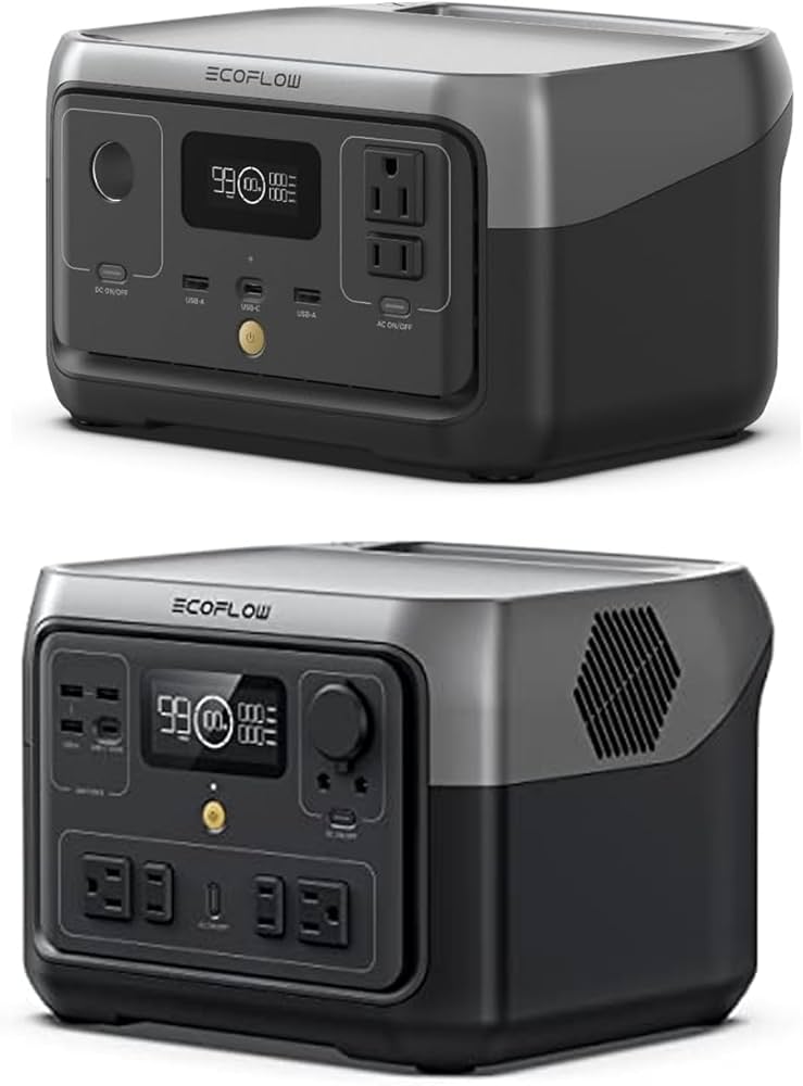 Amazon.co.jp: EcoFlow ポータブル電源 RIVER 2 と RIVER 2 Max セット