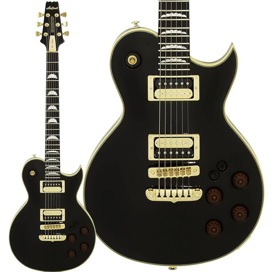 希少】レスポール Aria Pro Ⅱ エレキギター ハードケース付 希少