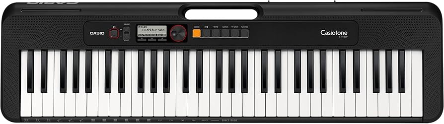 Amazon.com: Casio Casiotone CT-S200BK 61-Key Portable Keyboard