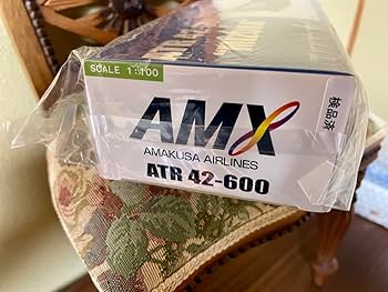 Amazon.co.jp: 天草エアライン模型 ATR42-600 MIZOKA 1 100 : おもちゃ