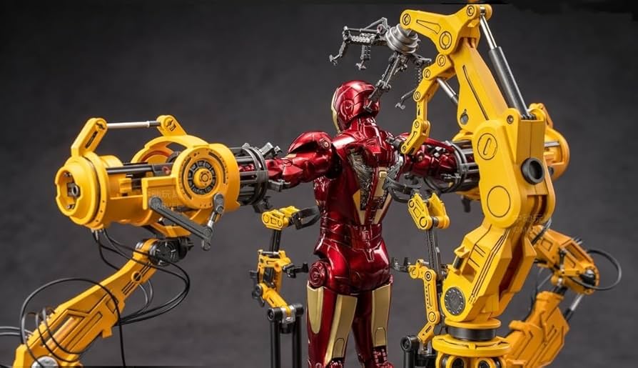 Amazon.co.jp: ZD TOYS アイアンマン2 マーク4 MK4 パワードスーツ装着