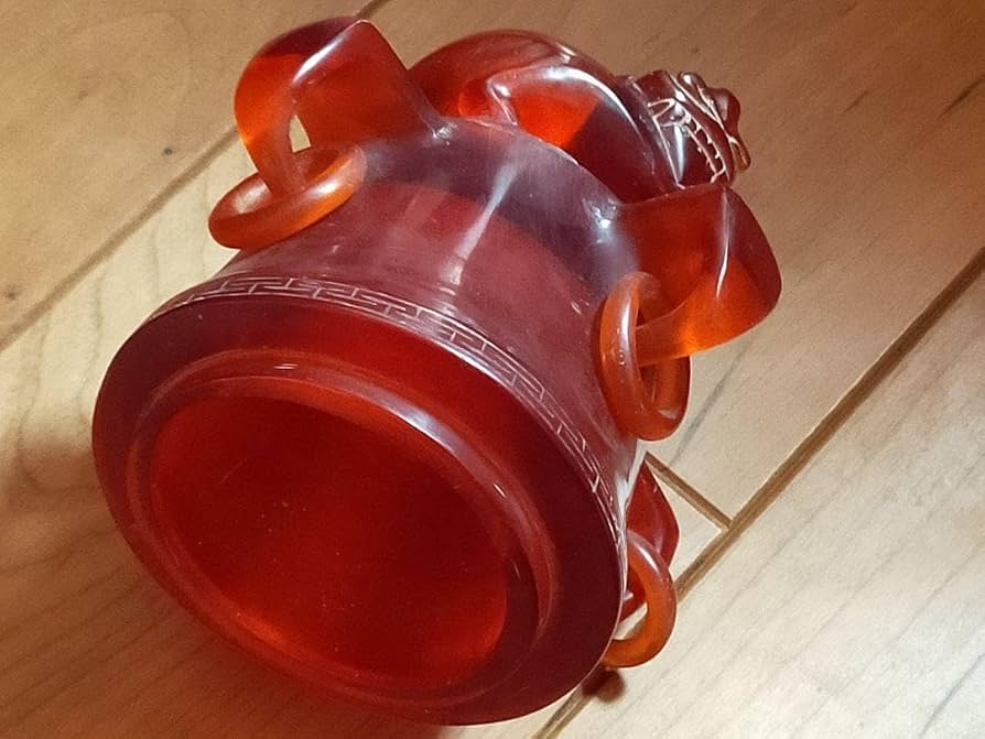 古玩 粉彩 華の図 蔵出し 香合 蓋物 アンティーク香合 1客 古玩 粉彩