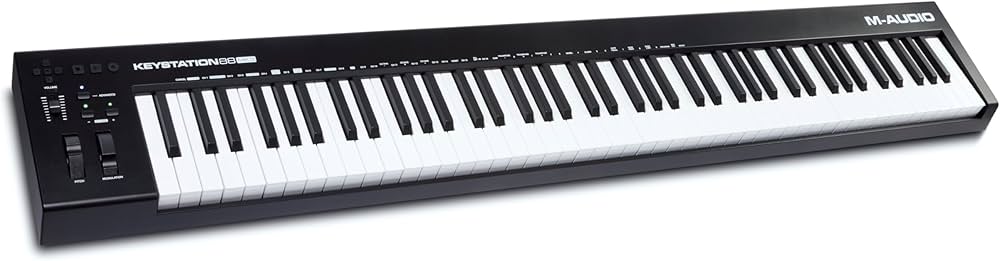 M-Audio Keystation 88 MK3 – 88 Key Semi Weighted MIDI Keyboard