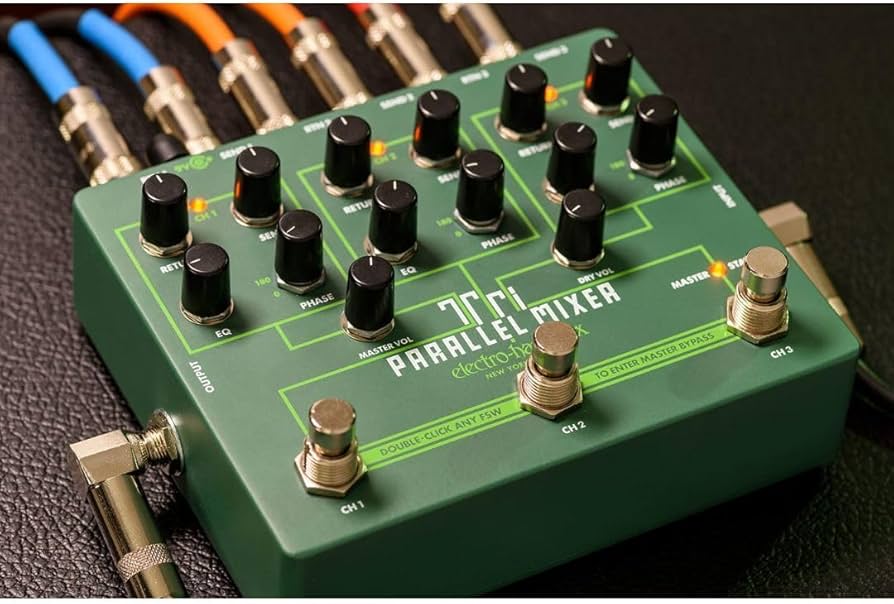 Amazon | electro-harmonix/Tri Parallel Mixer Effects Loop Mixer