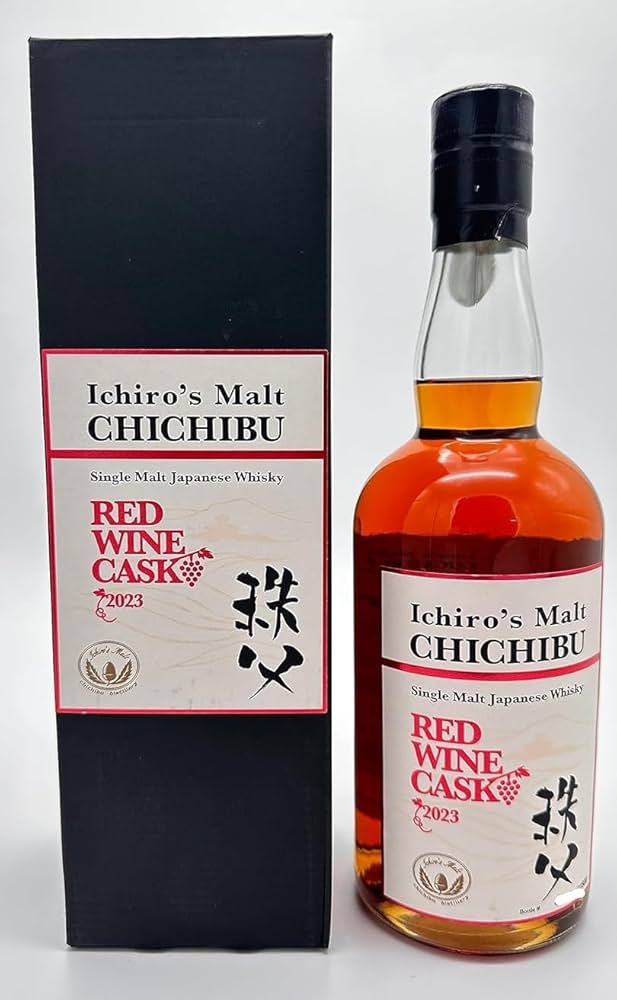 Amazon.co.jp: イチローズモルト 秩父 レッドワインカスク 2023 700ml