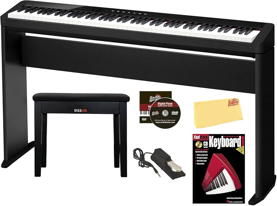 Amazon.com: Casio Privia PX-S1100 Digital Piano Bundle with CS-68