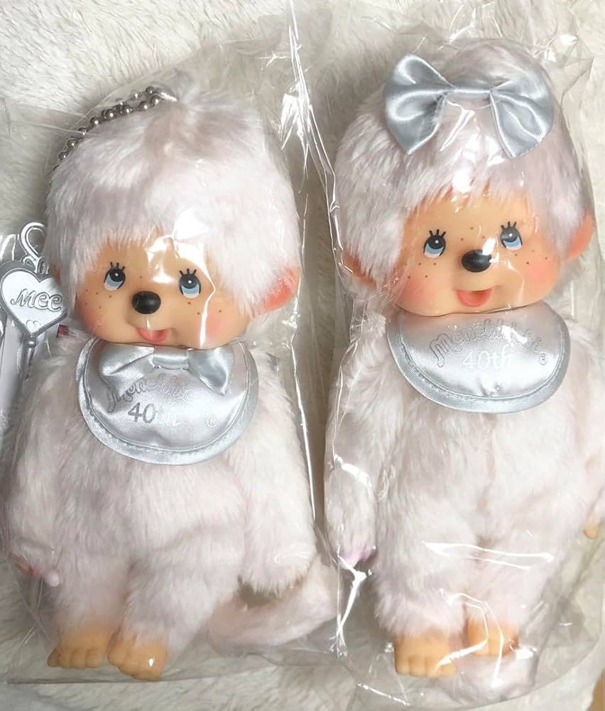 希少 激レア タグ付き モンチッチ ゴールド 40周年 女の子 L 希少 タグ