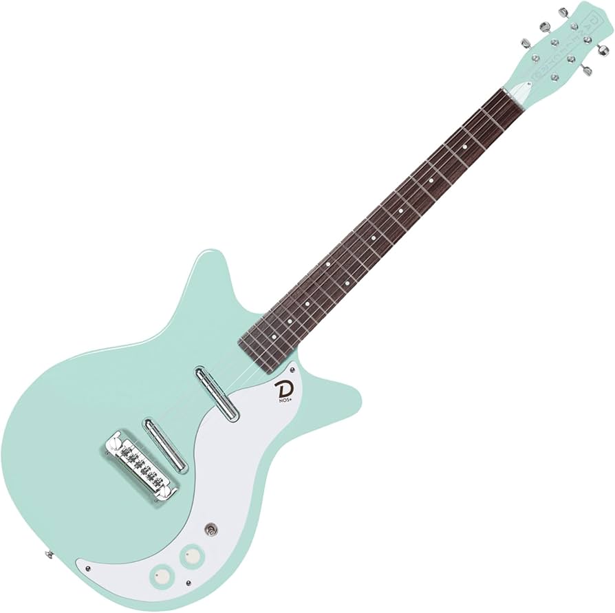 Amazon | Danelectro エレキギター 59M FACTORY SPEC N.O.S.+ アクア