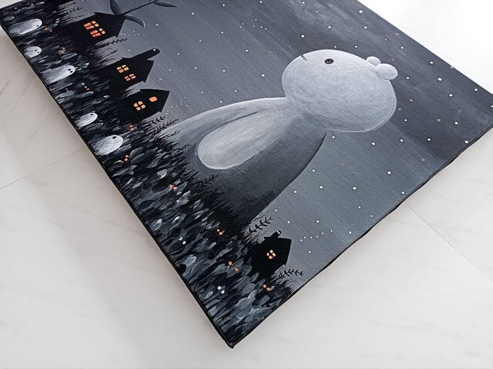 ✿月野乃亜 原画 2024年P20／727×530mm 現代アート 241024