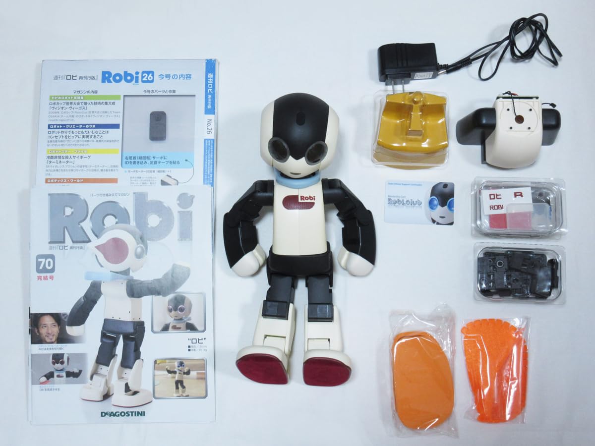 Robi ディアゴスティーニ ロボット 22号〜70号まで未開封 Robi