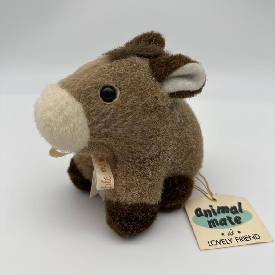 Amazon.co.jp: セキグチ リトルマーブル ロバ ぬいぐるみ 1989 鈴入り