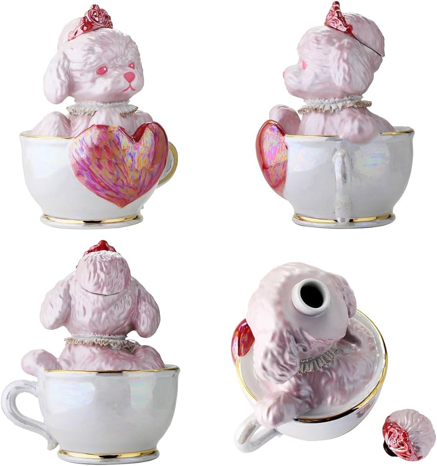 Amazon.co.jp: 箱付き ティーカッププードル デキャンタ プリンセス