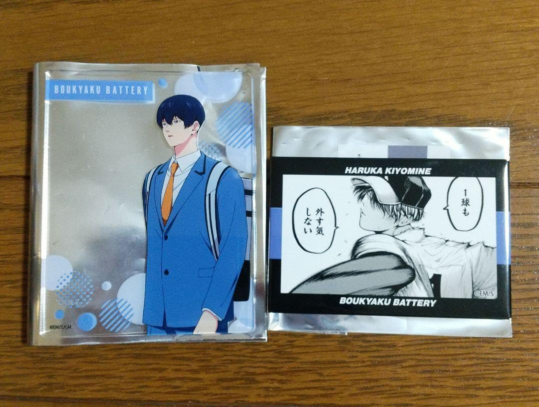 忘却バッテリー トレーディング缶マグネット スクエア 清峰葉流火 忘却