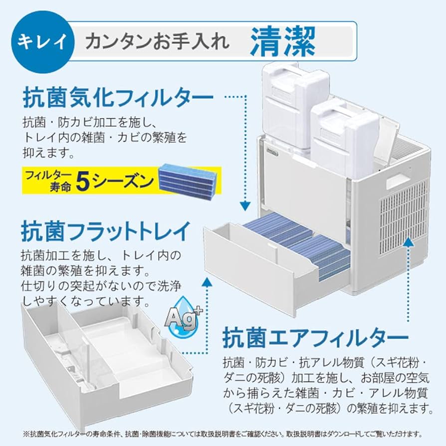 Amazon.co.jp: ダイニチ (Dainichi) 加湿器 ハイブリッド式(木造和室30