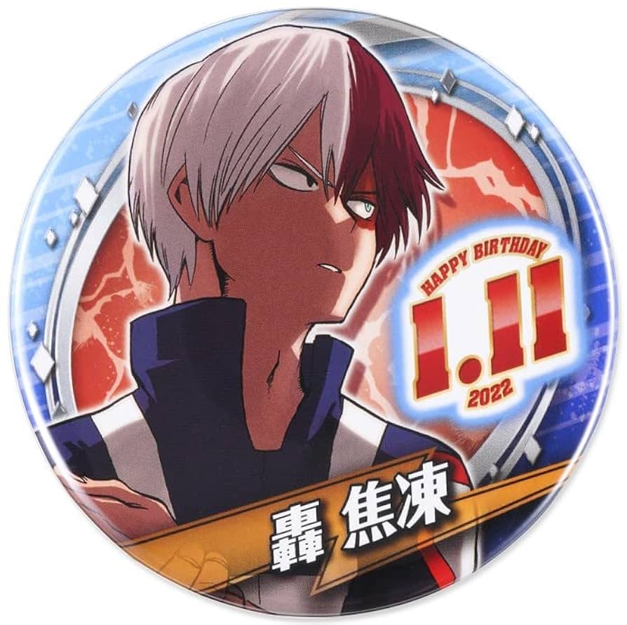ヒロアカ 十傑 缶バッジ TOHO JF2025 Ver. 轟焦凍 7点 ヒロアカ 十傑