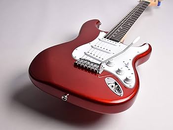 Amazon | BUSKER'S BST-STD CAR エレキギター ストラトキャスター