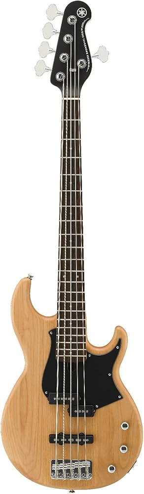 Amazon.com: Yamaha BB235 BB-Series 5-String Bass Guitar, Yellow