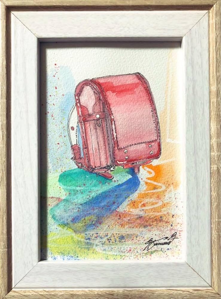 絵画一点物油絵50号micchan作