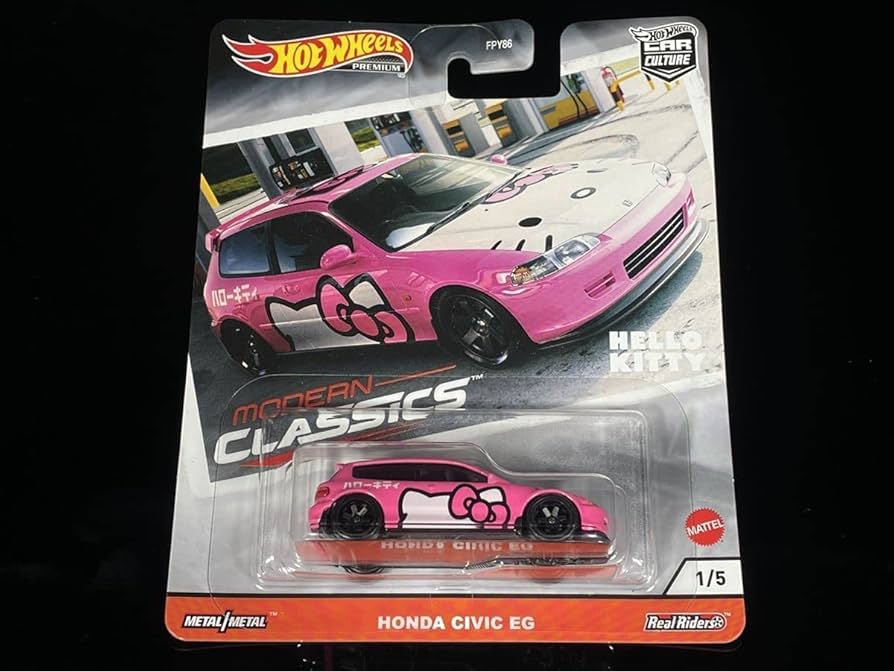 HELLO KITTY x HONDA CIVIC EGのレビュー！スポーツシビックがまさかの