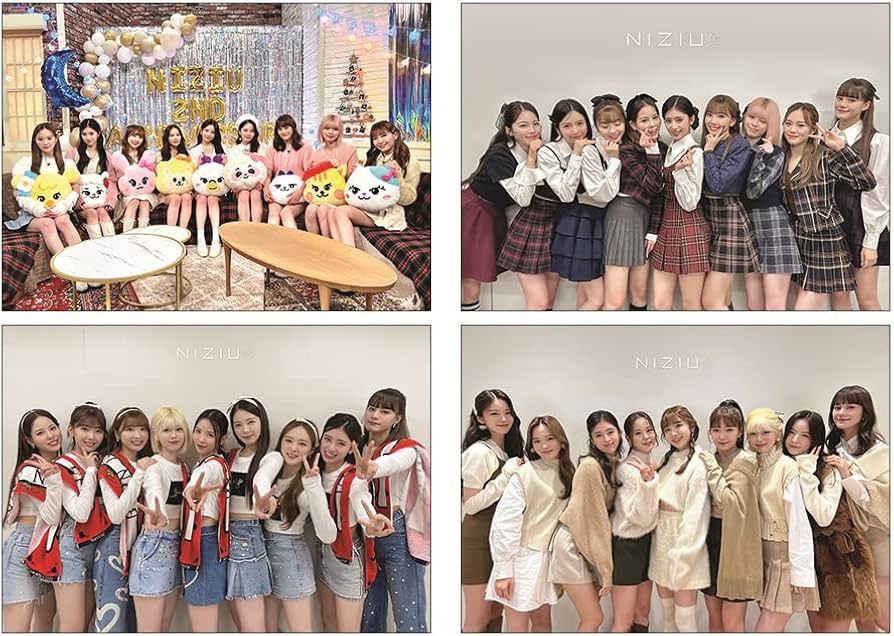 Amazon.co.jp: ニジュー グッズ ポスター 12枚 + シールセット 1枚 12