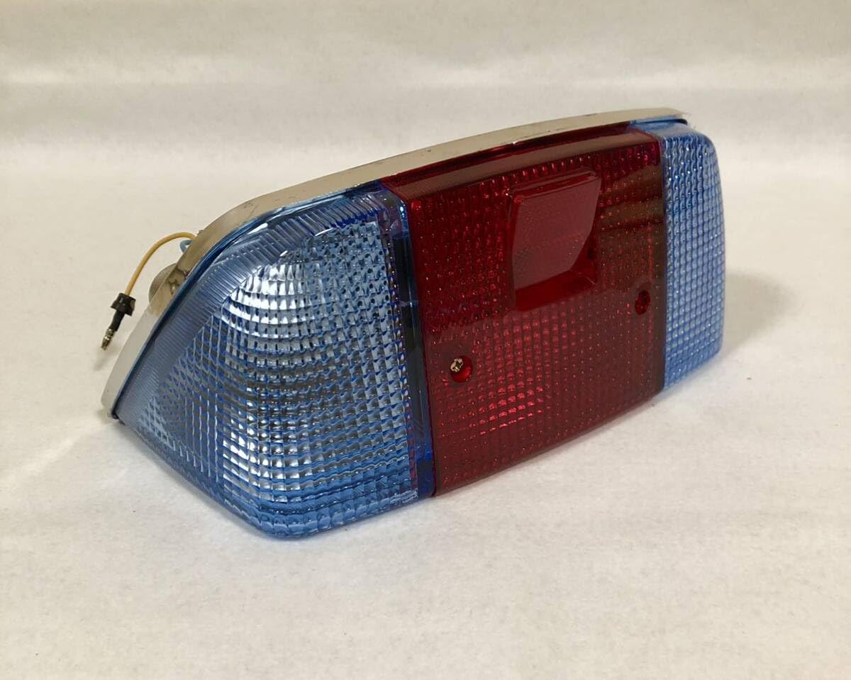 CBX400F スモーク赤テールレンズウインカーレンズブラッククリア