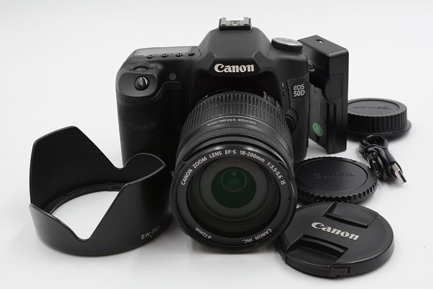 Amazon.com : Canon EOS 50D 15.1MP Digital SLR Camera with EF-S 18
