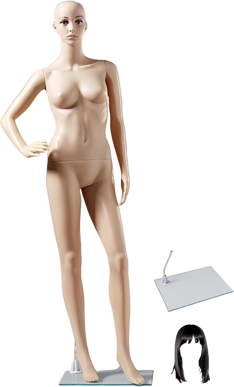 EastEamily マネキン 全身 リアルマネキン 女性 靴対応 軽量 175cm B83