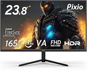 Amazon.co.jp: Pixio PX243 ゲーミングモニター 23.8インチ FHD VA