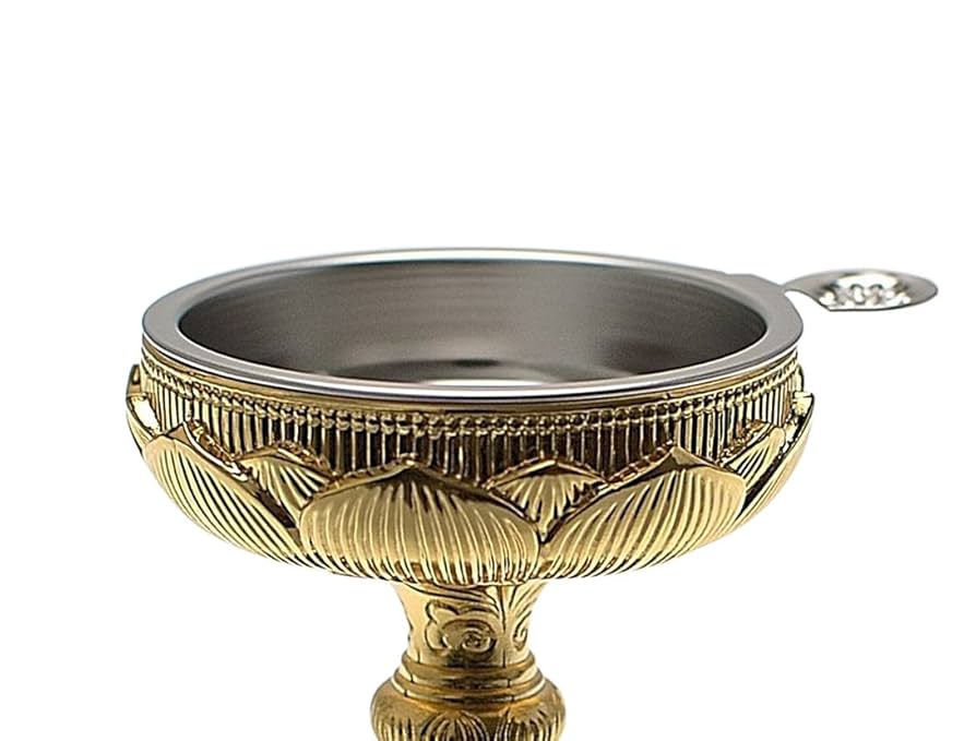 1246 火鉢 金魚鉢 陶器 入れ物 五徳 火挟 弁慶(銅製？) セット 1246