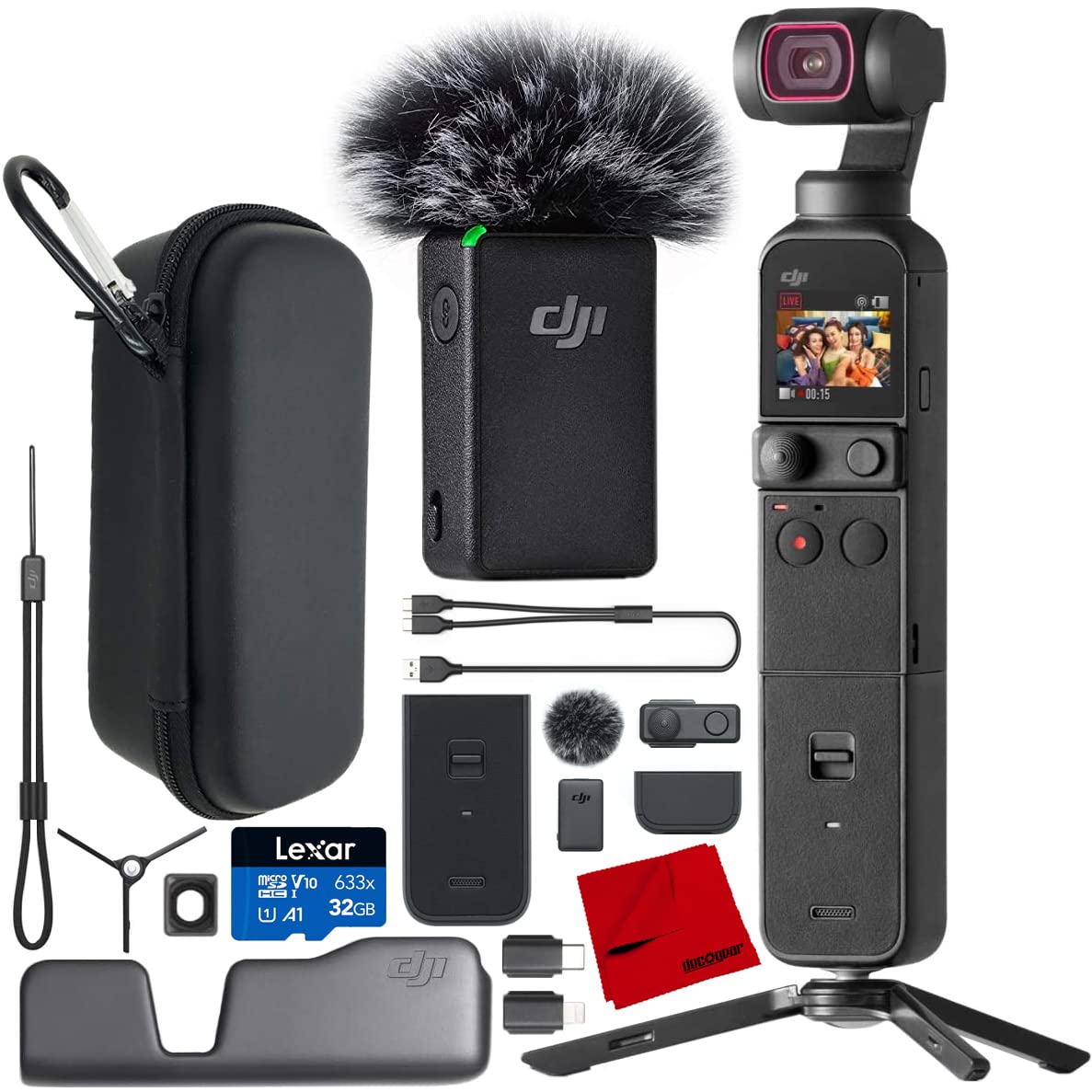 Amazon.co.jp: DJI Pocket 2 Creator Combo、3軸ジンバル