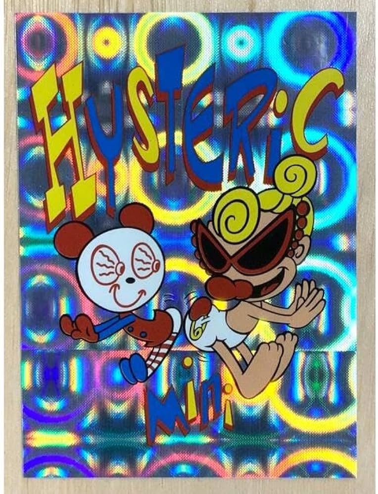 Amazon.co.jp: ヒスミニ正規品レアステッカーシールキラキラホログラム